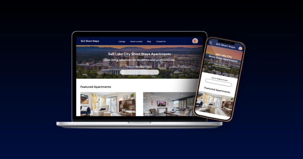 SLC Short Stays Apartments - Case Study - JJ Garrido UX Designer