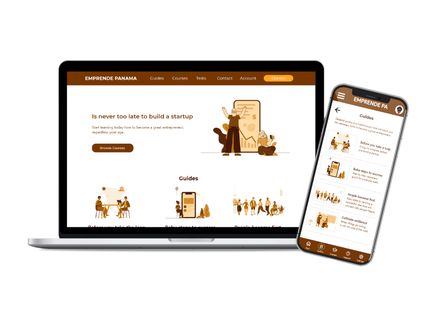 Emprende Panama - Case Study - JJ Garrido UX Designer